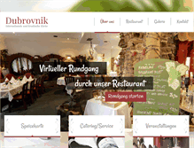 Tablet Screenshot of dubrovnikessen.de